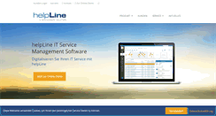 Desktop Screenshot of helpline.de